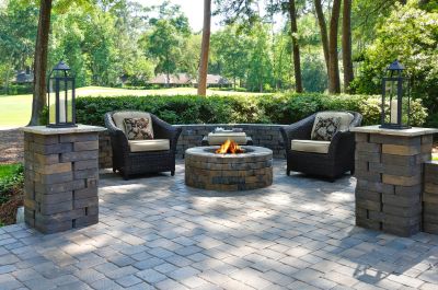 Outdoor Paver Space